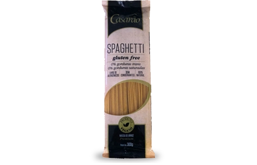 Macarrão Spaghetti Premium Sem Glúten Casarão 300g