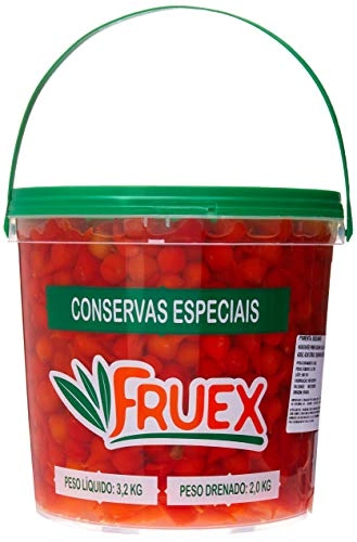 Balde Pimenta Biquinho Fruex Drenado 2kg 3,2kg