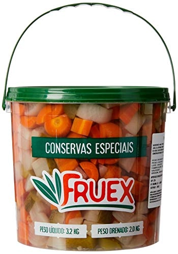Balde Picles Drenado 2 Kg 3.2 Kg, Fruex
