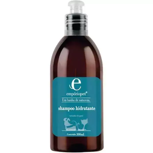 Shampoo Hidratante com Castanha do Pará 300ml - Empório Pet
