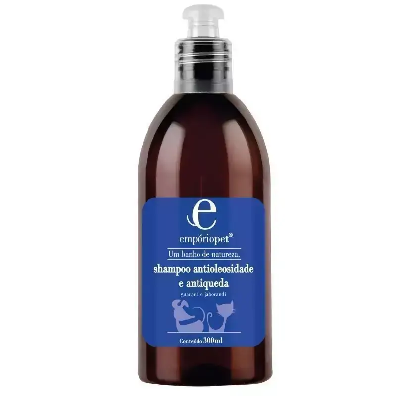 Shampoo Antioleosidade e Antiqueda 300ml - Empório Pet