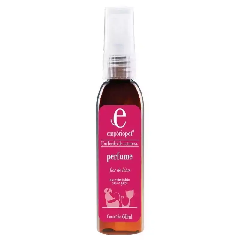 Perfume Flor de Lótus 60ml - Empório Pet