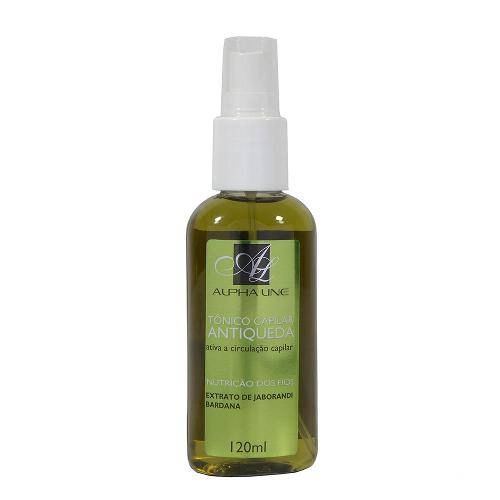 Tônico Capilar Antiqueda Extrato Jaborandi Alpha Line 120ml