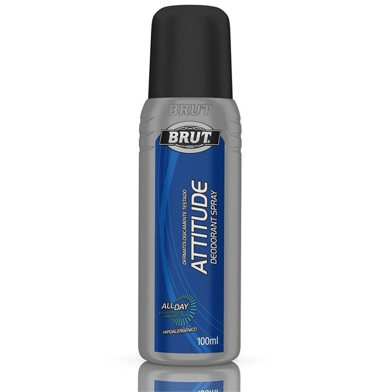 Desodorante Spray Brut 100ml Masculino Attitude Unit
