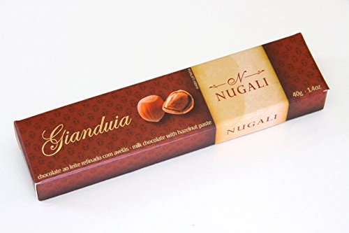 Nugali Gianduia Milk Chocolate Bar With Crushed Hazelnut Paste 40g/1.40z