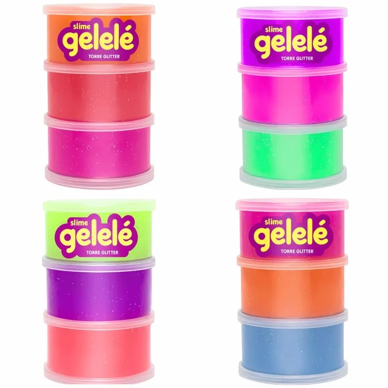 Gelele Slime Torre Glitter