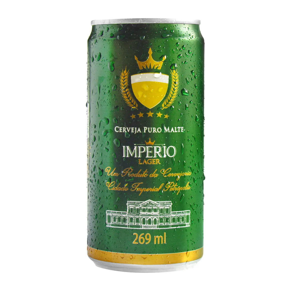Cerveja Lager Puro Malte Império Lata 269ml
