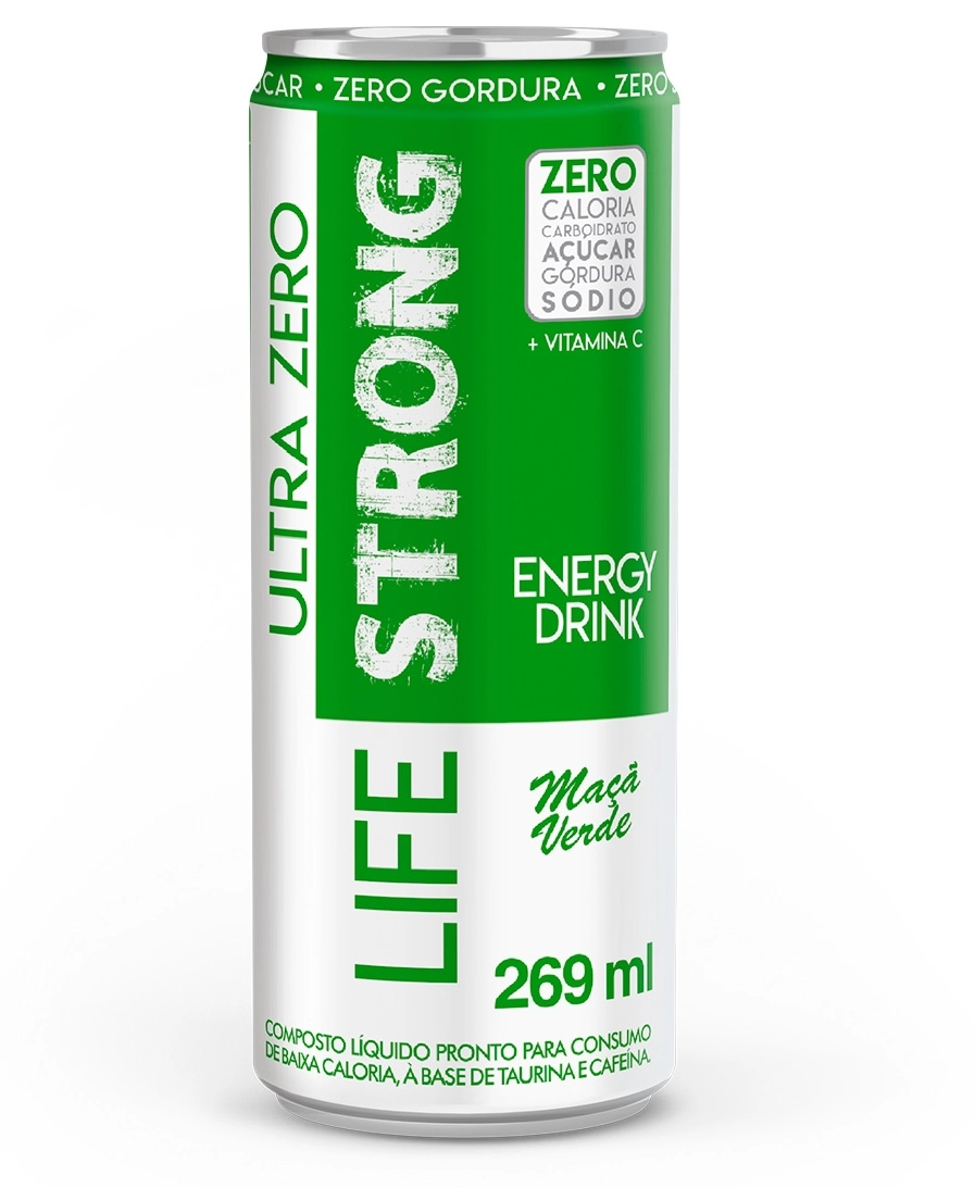 Bebida Energ Life Strong 269ml