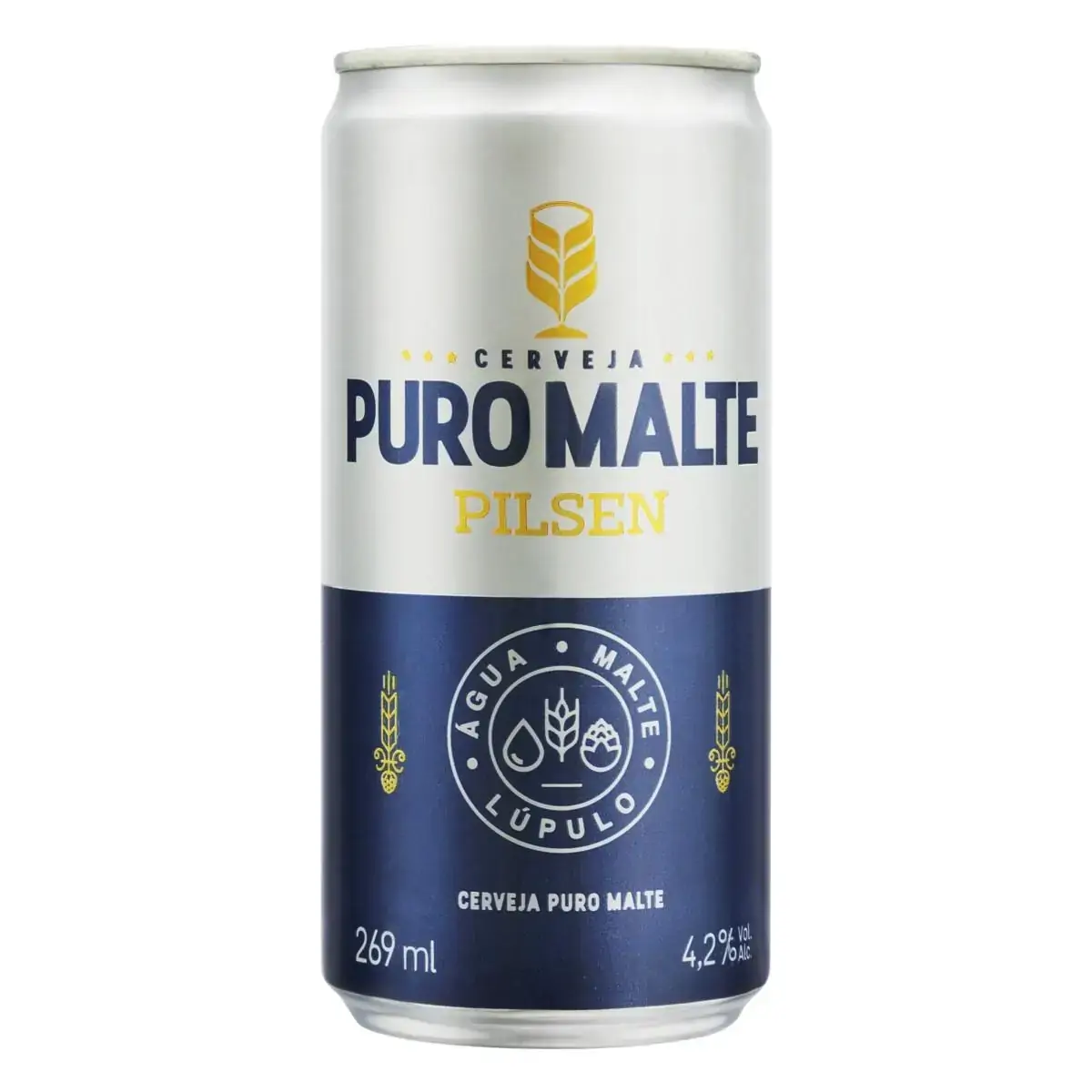 Cerveja Pilsen Puro Malte Império Lata 269ml