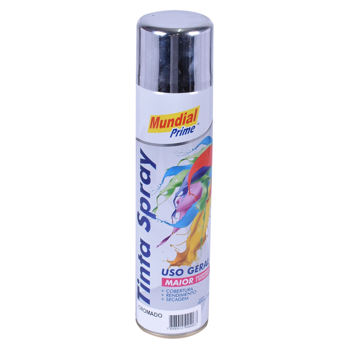Tinta Spray 200ml Cromado Ae01000084 Mundial Prime