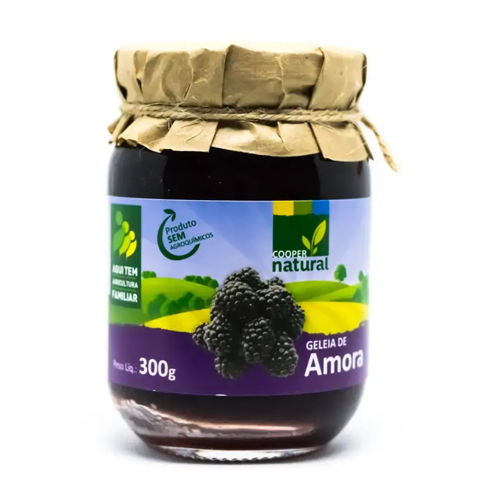Geleia De Amora Organica 300gr
