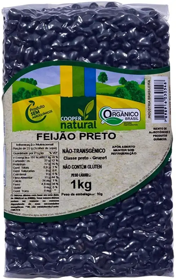 Feijao Preto 1kg Cooper