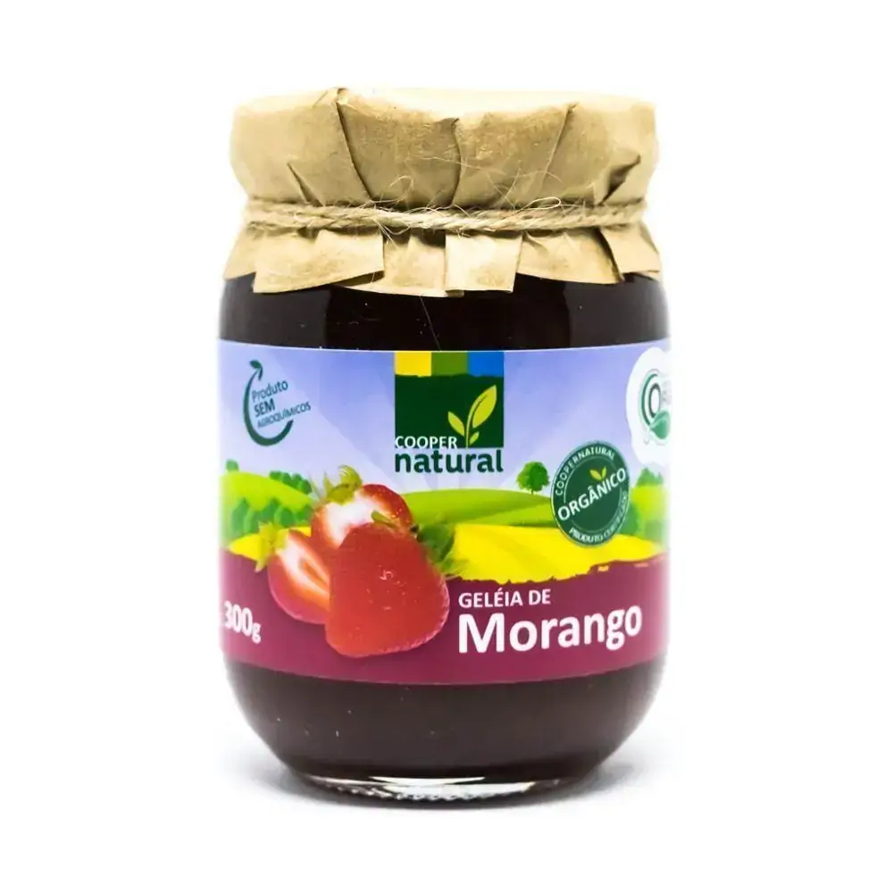 Geleia Morango Org 300g Coopernatural