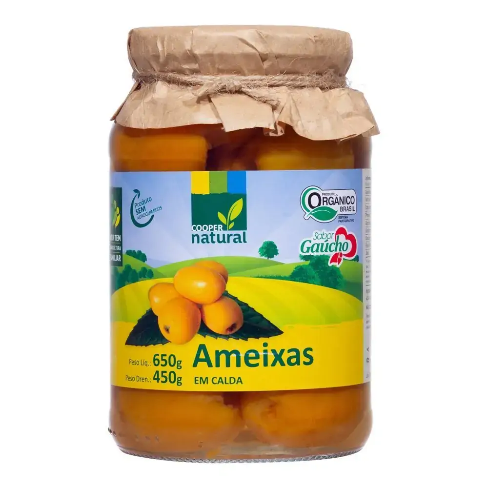 Doce De Abobora Em Calda 750gr