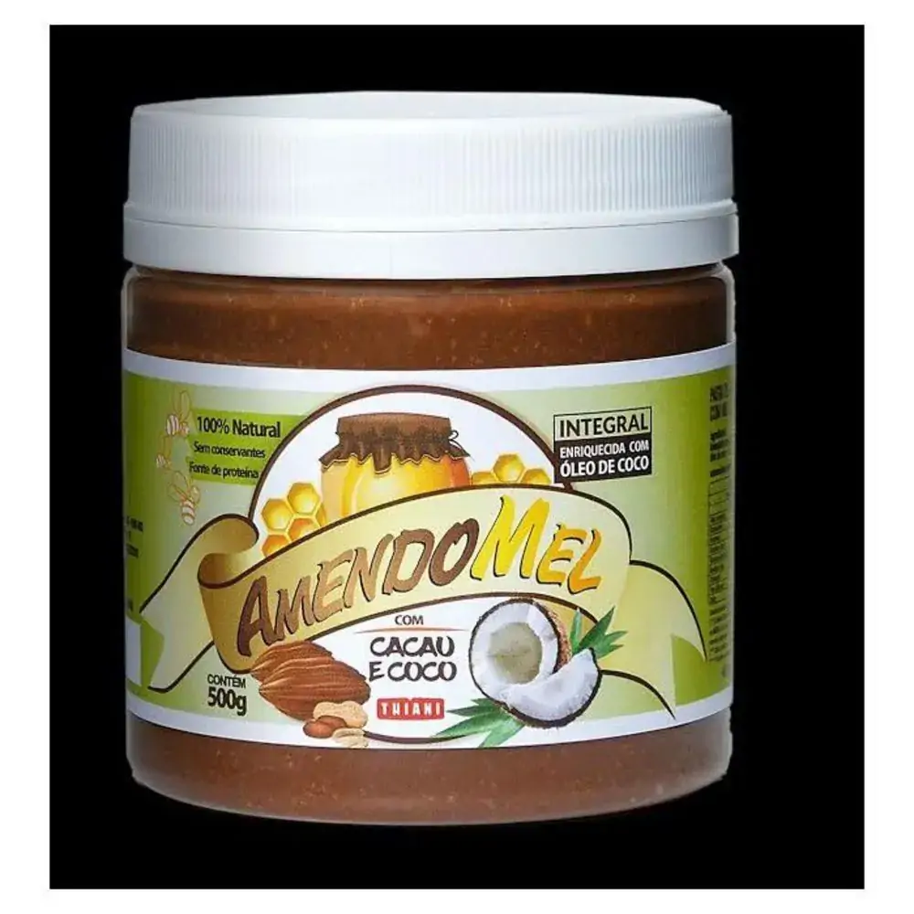 Pasta De Amendoim Thiani Mel Crocante C/cacau 1010g