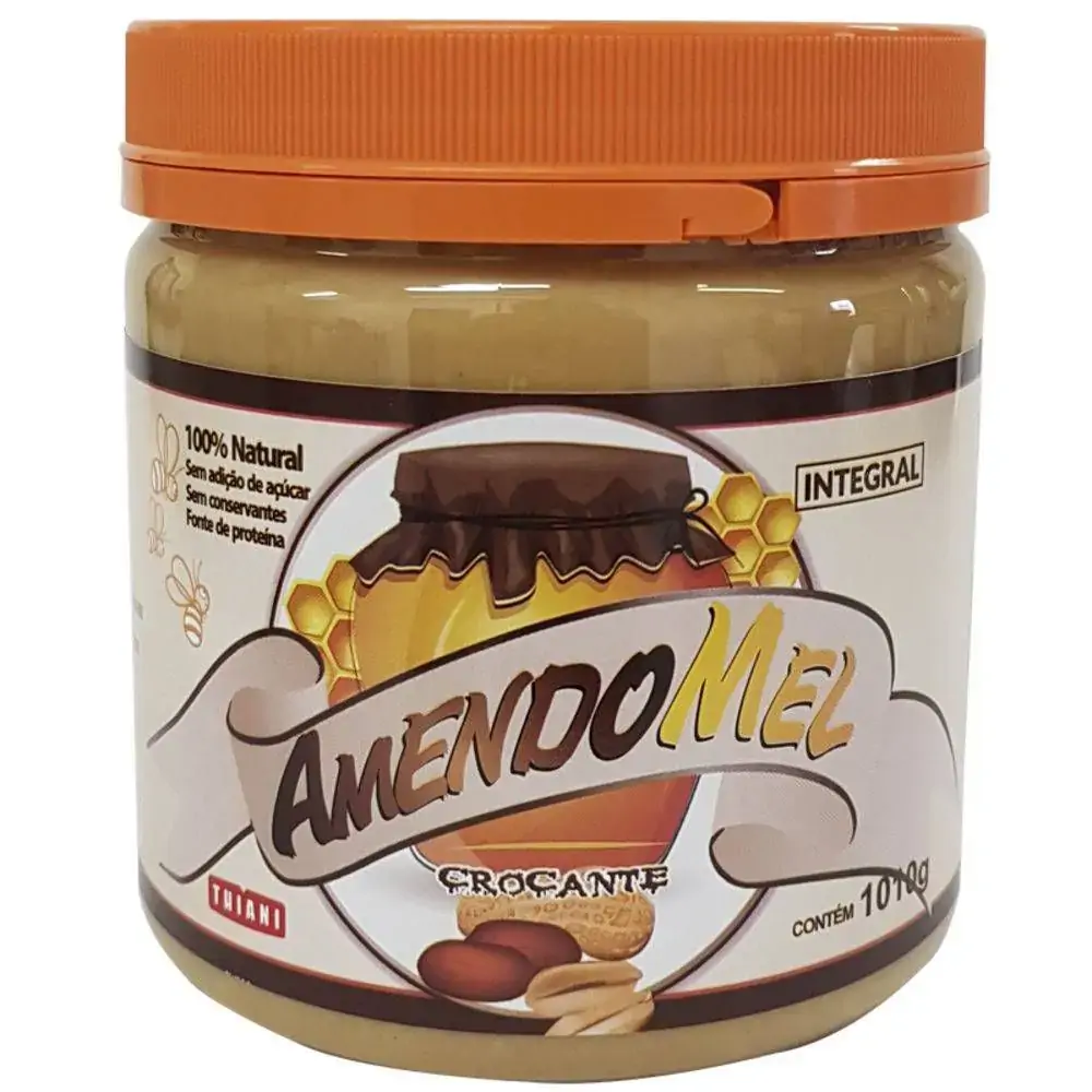 Pasta De Amendoim Thiani Mel Crocante 1010g