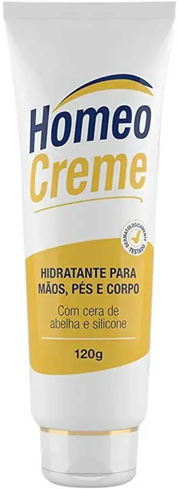 Creme Hidratante Homeocreme Com Cera De Abelhas E Silicone