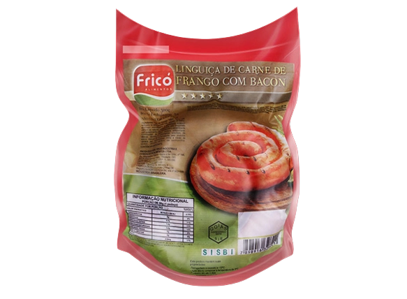 Linguica Frico Frango C/bacon 500g