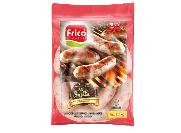 Linguica Frico Frango C/ch Vd Apim 1kg