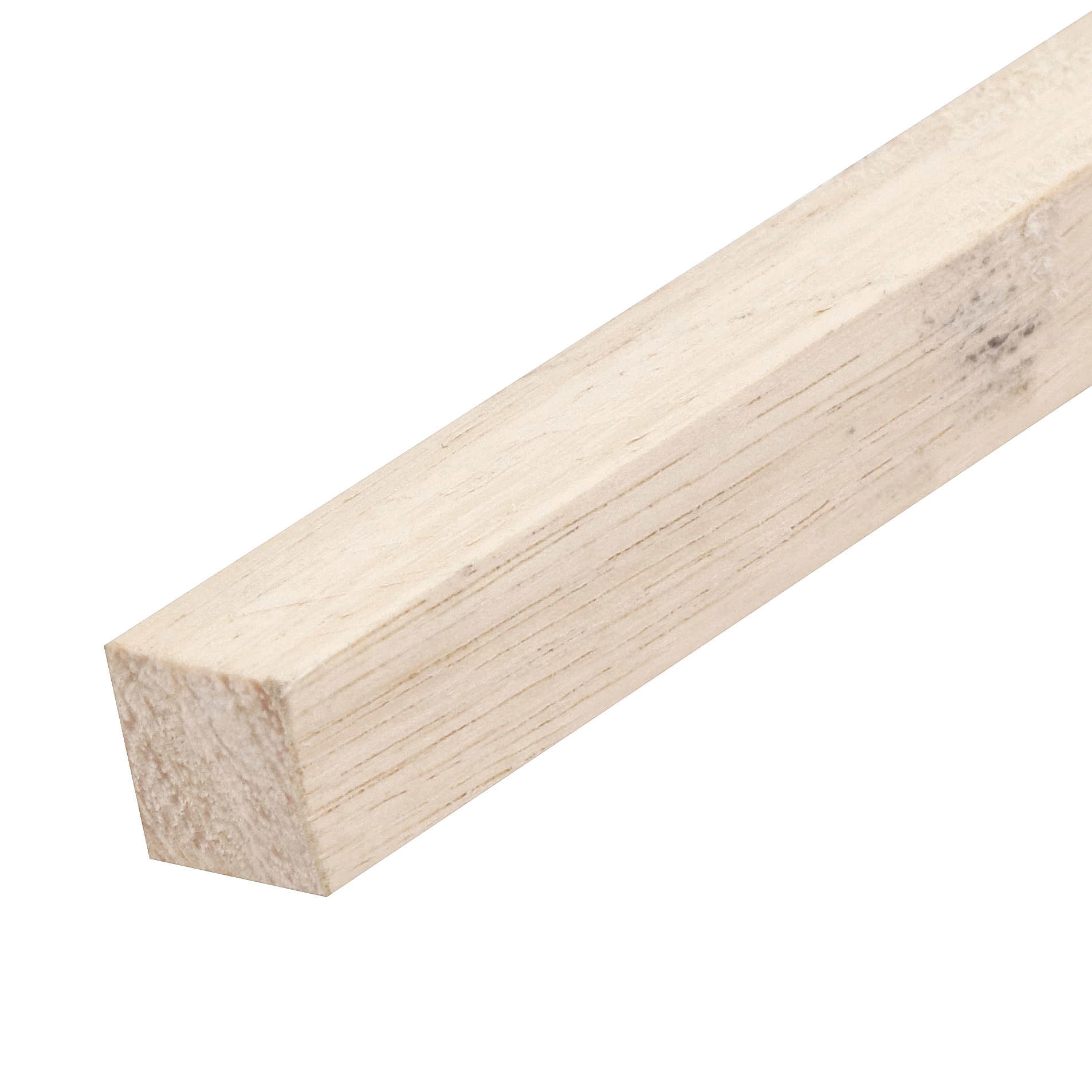 Quadrado de Madeira Eucalipto Aparelhado Natural 1x1x100cm Massol