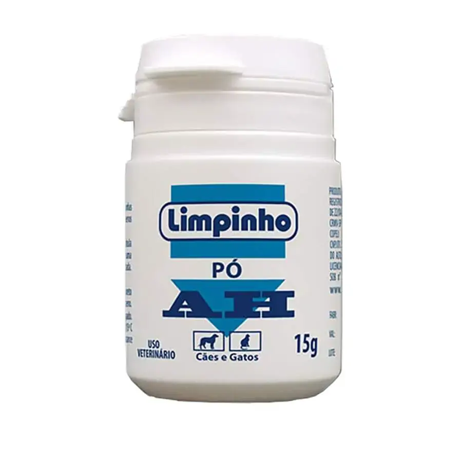 Estanca Sangue Pó Ah 15g Para Cães E Gatos Limpinho
