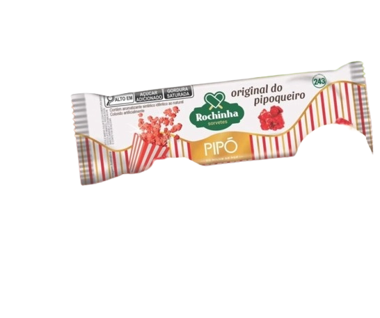 Picolé Original Do Pipoqueiro Pipó Rochinha Pacote 75g