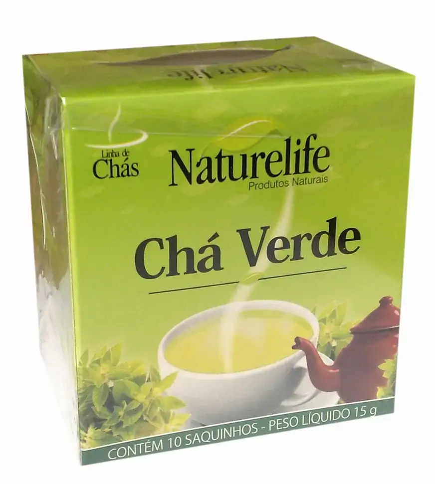 Chá Verde Naturelife C/ 10 Sachês De 1,0g Cada