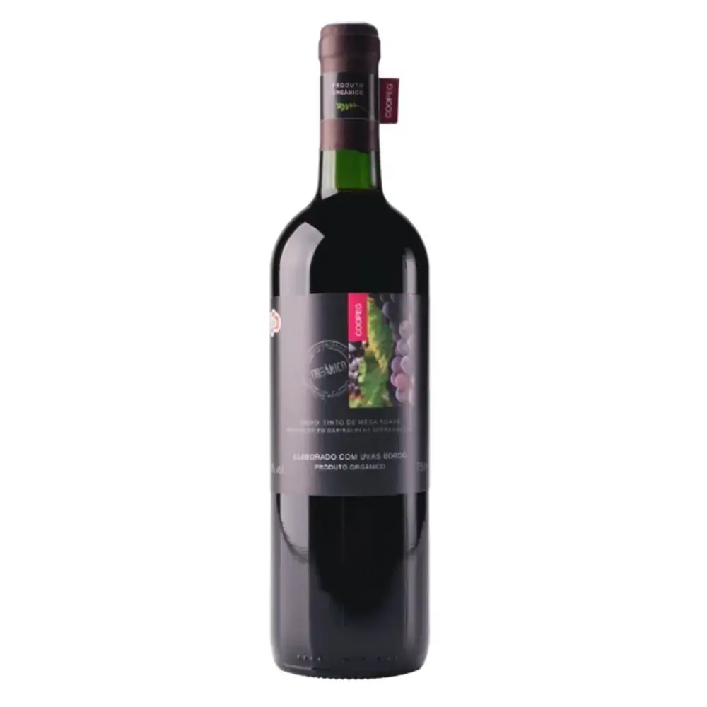 Vinho Coopeg Tinto Suave Organico