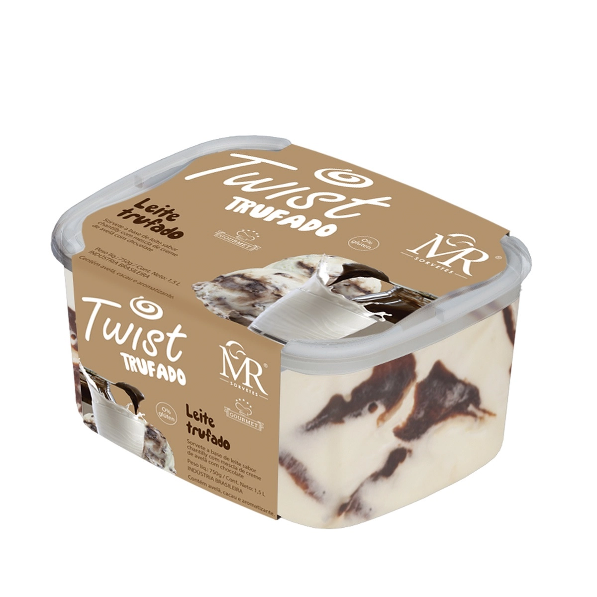 Sorv. Mr Twist 1,5lt Trufado Pt