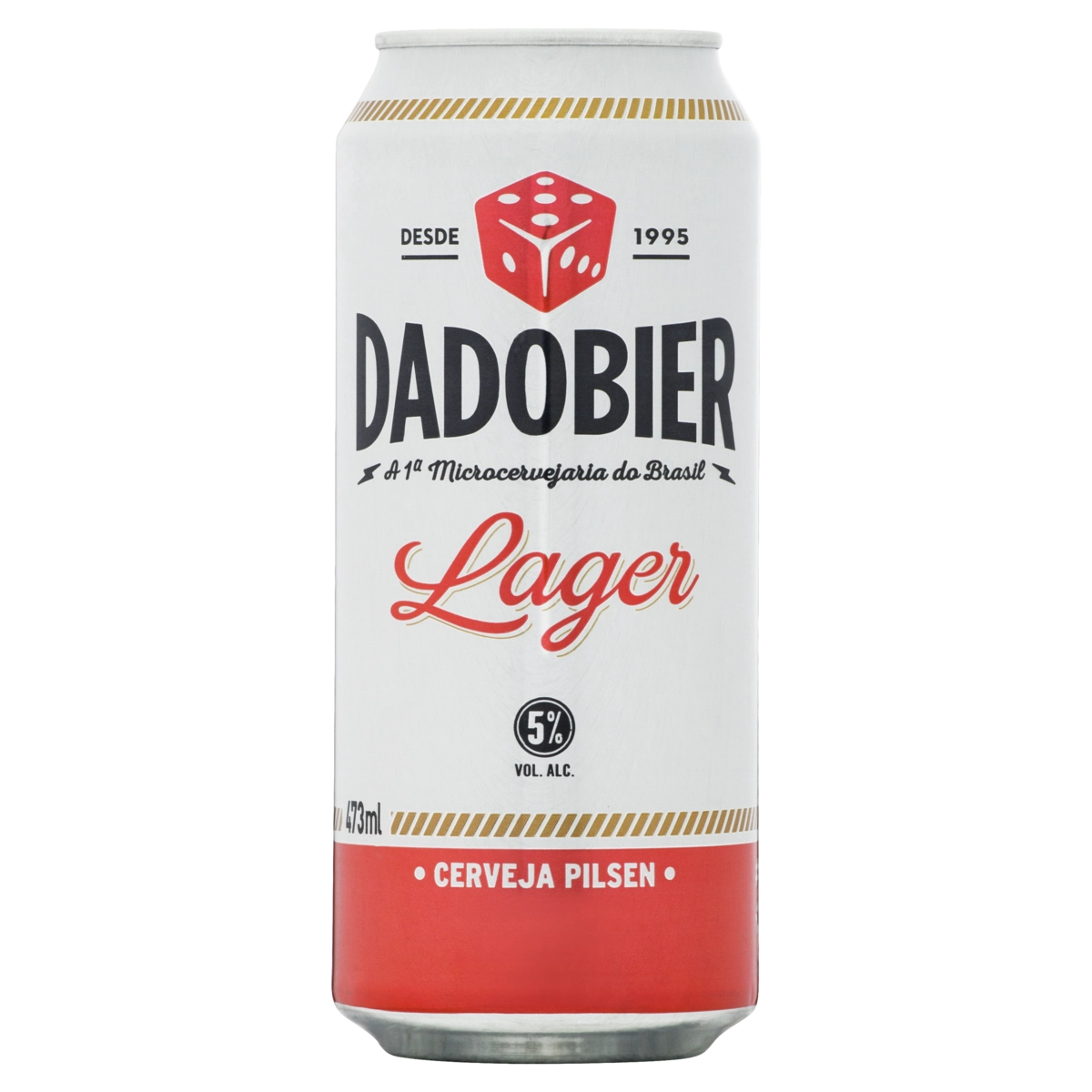 Cerveja Lager Puro Malte Dado Bier Lata 473ml