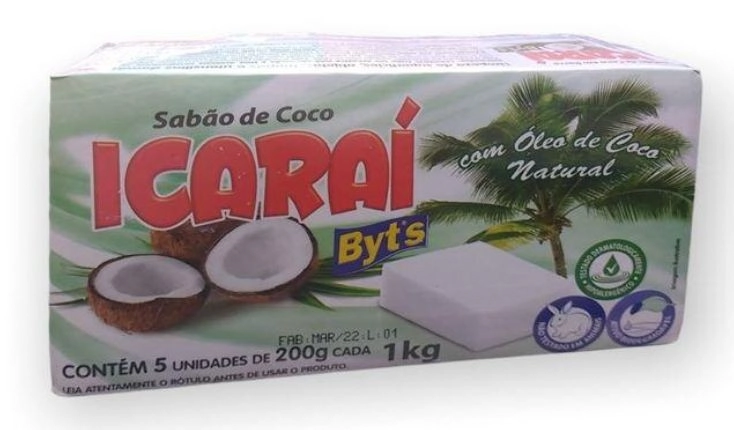 Sabao Icarai Barra 1kg Coco