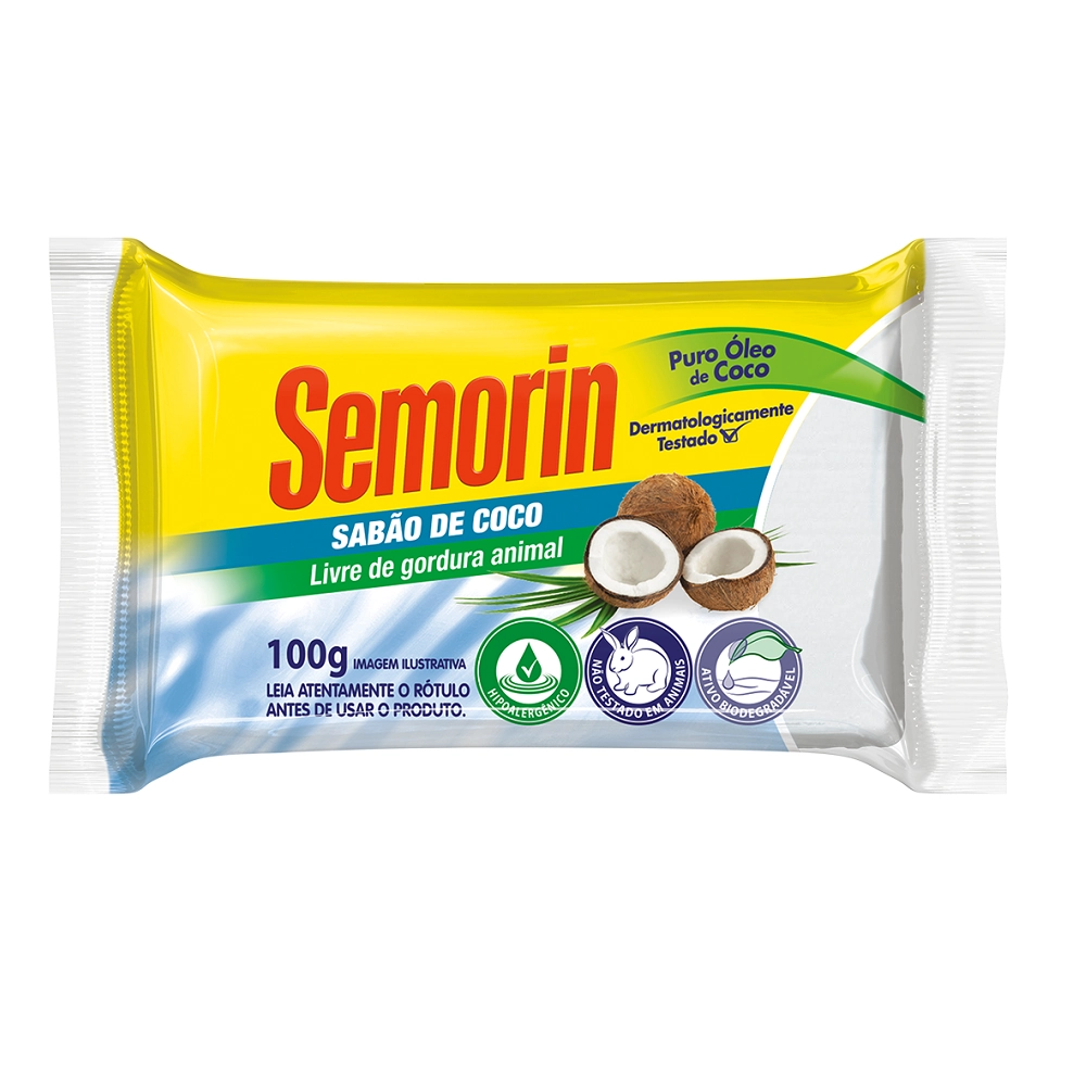 Sabao Pedra Semorin Coco 100g