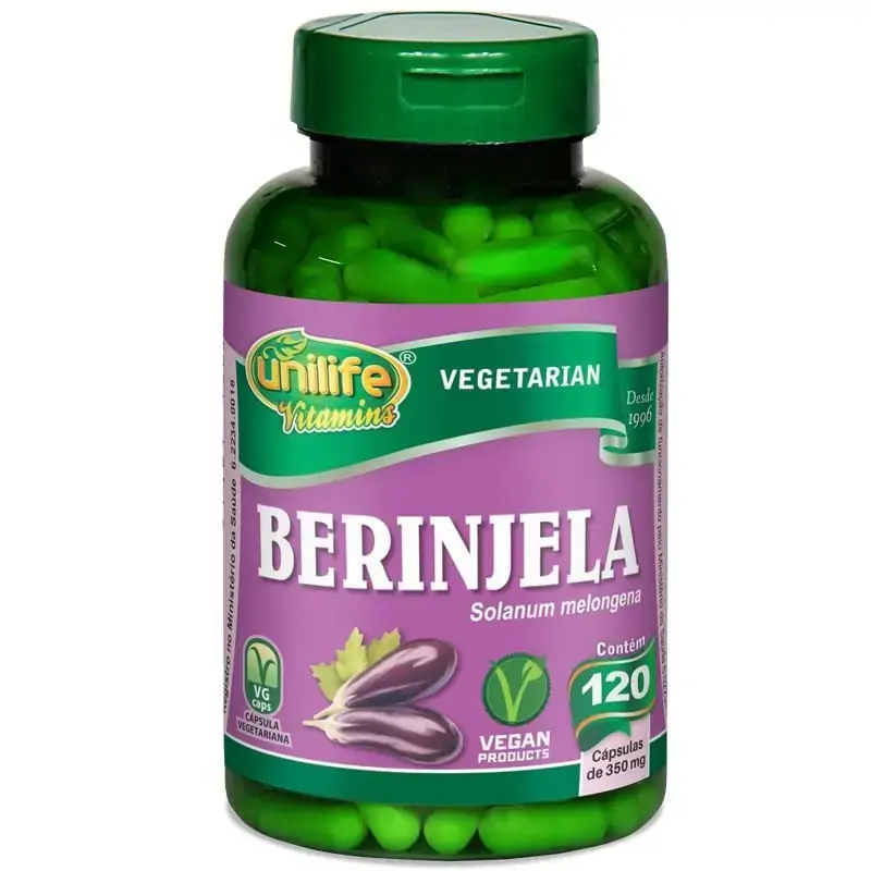 Berinjela 120 Cápsulas 350mg Unilife