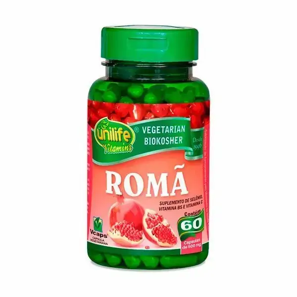 Romã Unilife 60 Cápsulas De 500mg