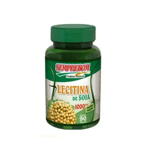 Lecitina De Soja 1g 90 Caps Semprebom