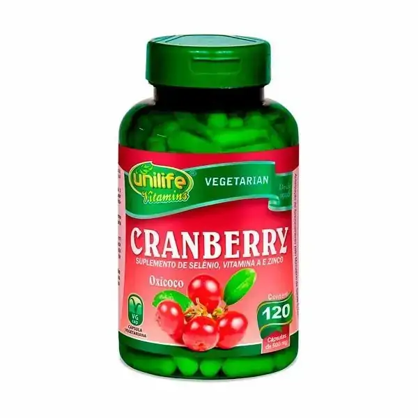 Cranberry Unilife 120 Cápsulas De 500mg