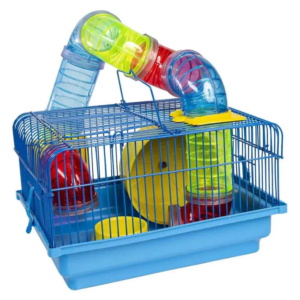 Gaiola Jel Plastic Hamster Brasileirinha Tubo Luxo