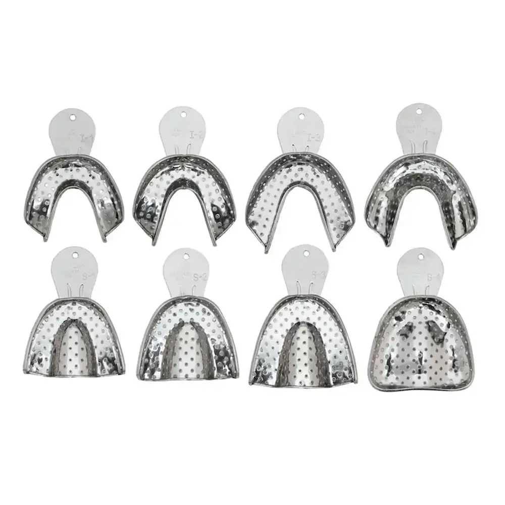 Moldeira Perfurada Inox - Tecnodent - Adulto (Cód. 25.7868)