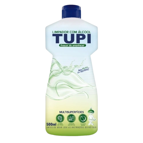 Limp Tupi 500ml C/ Alcool Frescor De Amanhecer Zerobac