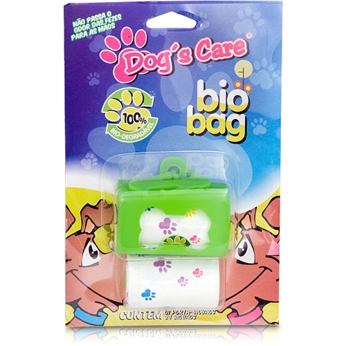 Biobag Com 24 Sacos Coletores De Fezes Verde Dog S Care