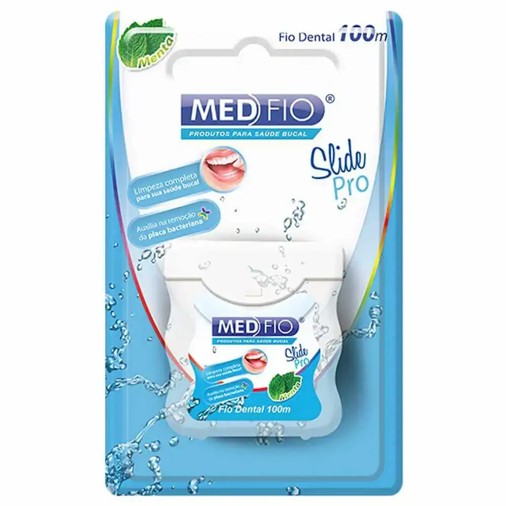 Fio Dental Med Fio Menta 100m