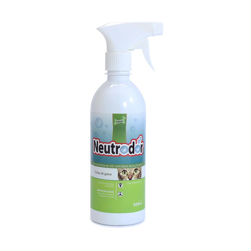 Removedor De Odores Petmais Neutrodor Gatos 500ml