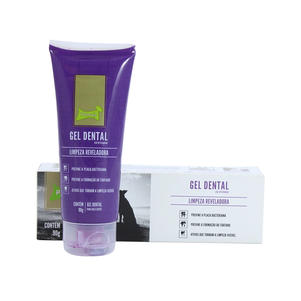 Petmais Gel Dental Limp Reveladora 90g