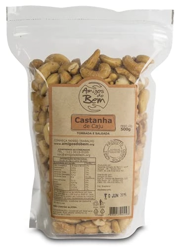 Castanhas De Caju Amigos Do Bem 500G.
