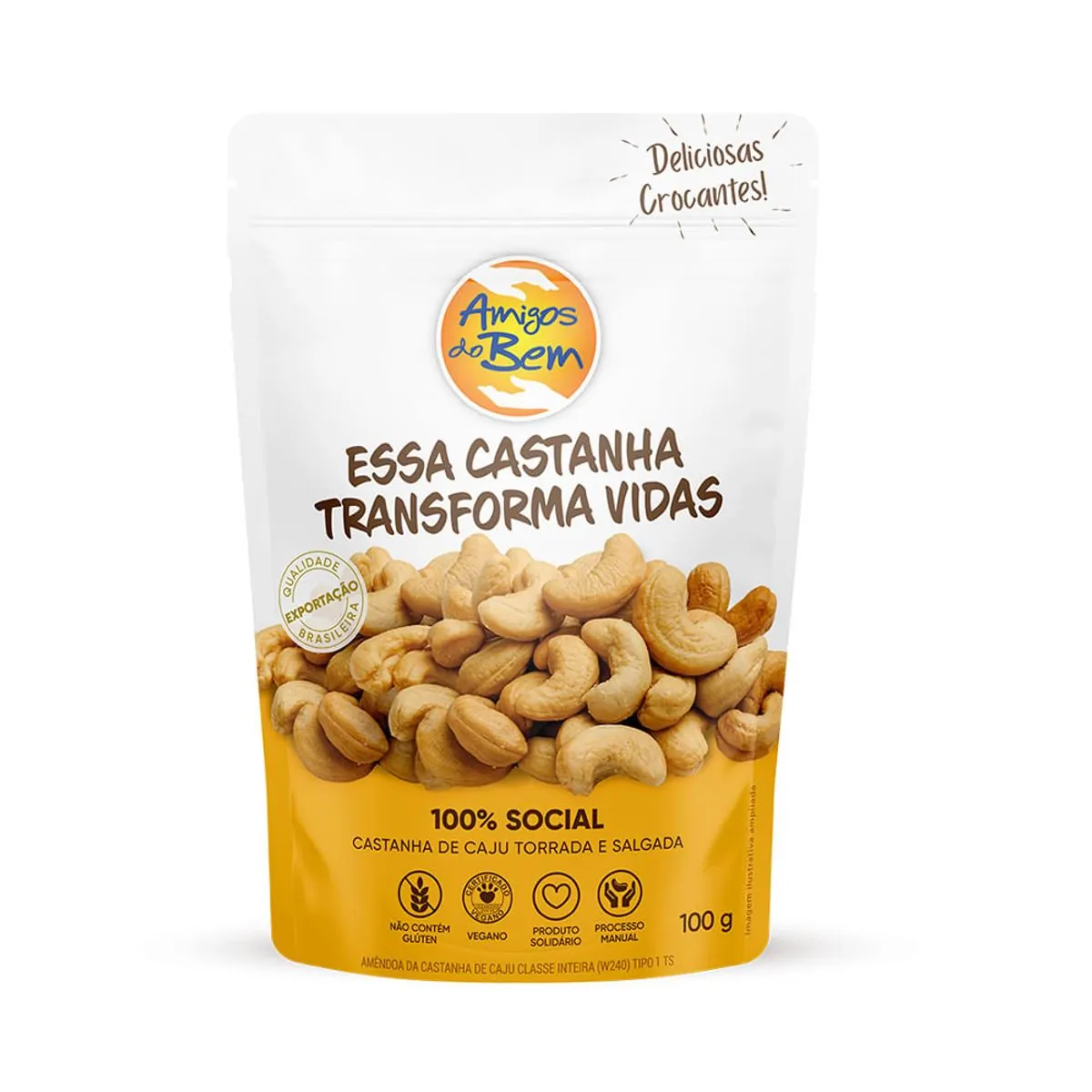 Castanha de Caju Amigos do Bem 100g