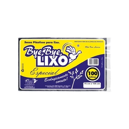 Saco Para Lixo Bye Bye Especial 5unidade X