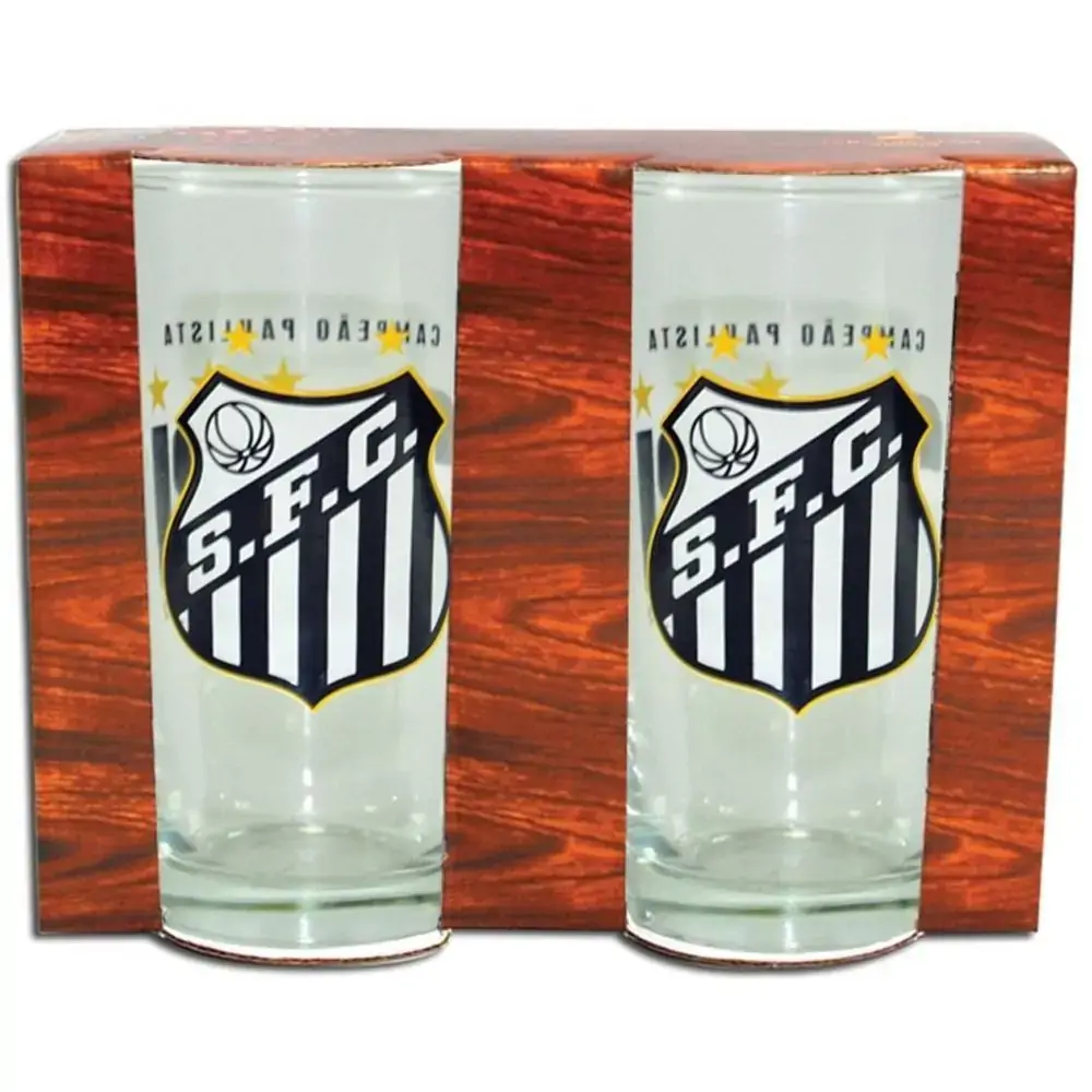 Kit Copo L Drink Cisper 310ml Santos C 2