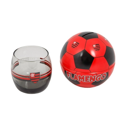 Copo Flamengo Cofre Bola