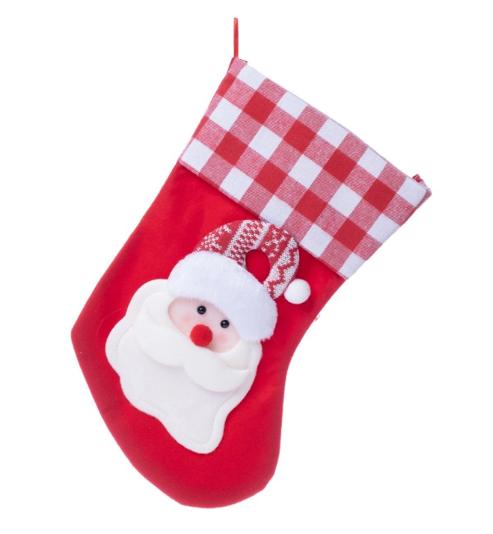 Enfeite Pendurar Bota Natal 33x20cm 15440 Bela Flor