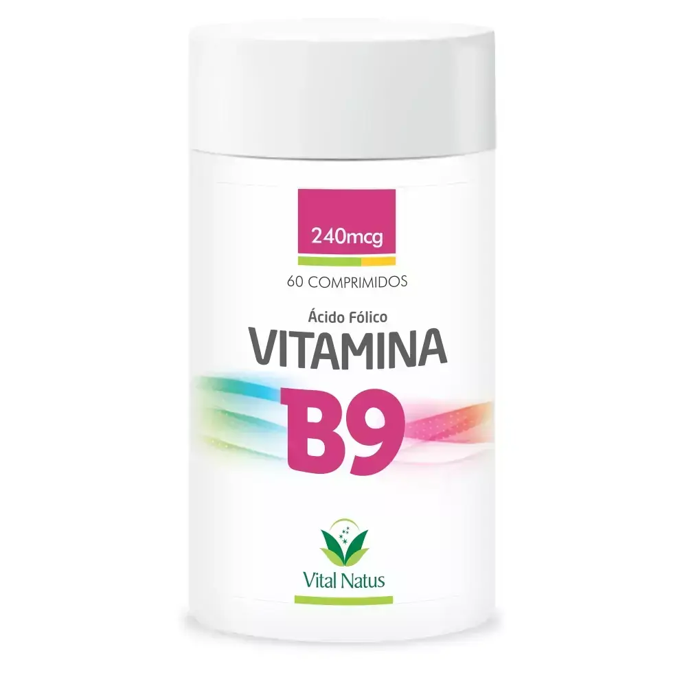 VITAMINA B9 240mcg 60 COMP VITAL NATUS